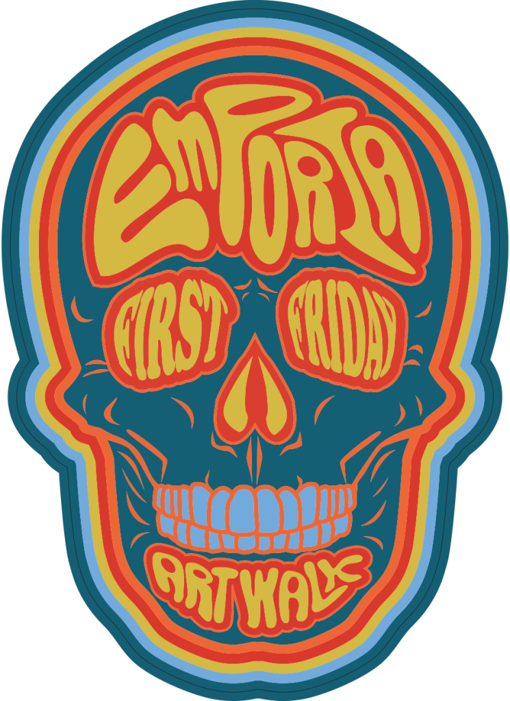 Emporia first friday sticker