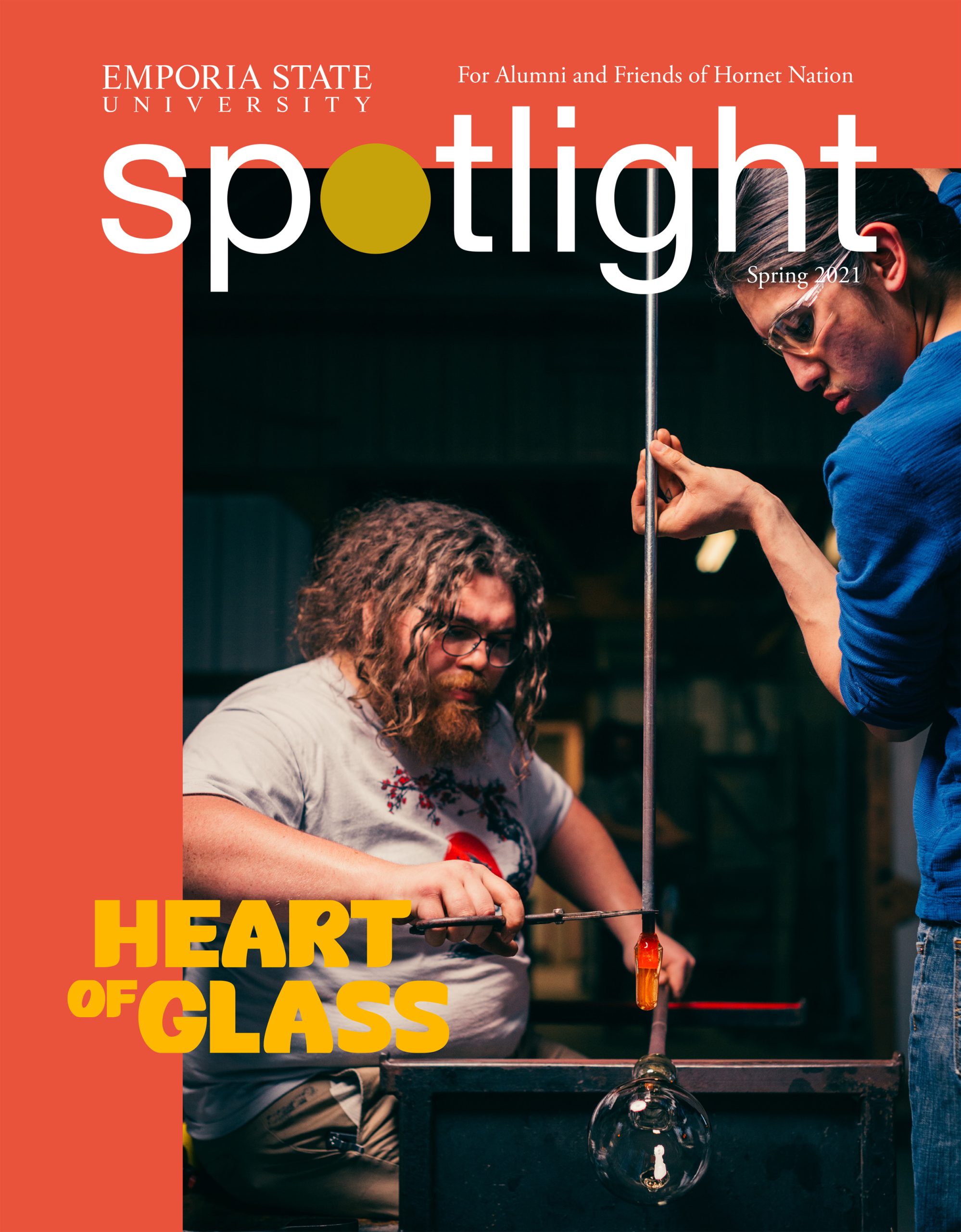 Tuck's magazine story cover deign for the Heart of Glass